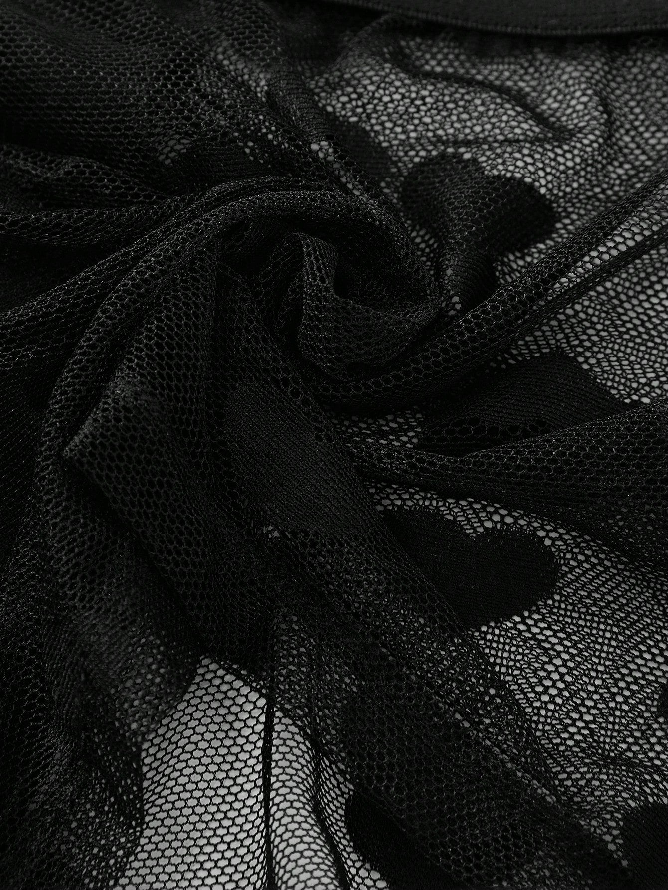 Men’s Heart Polka Dot Mesh Short with Waistband Detail, Lightweight Material, Casual Style