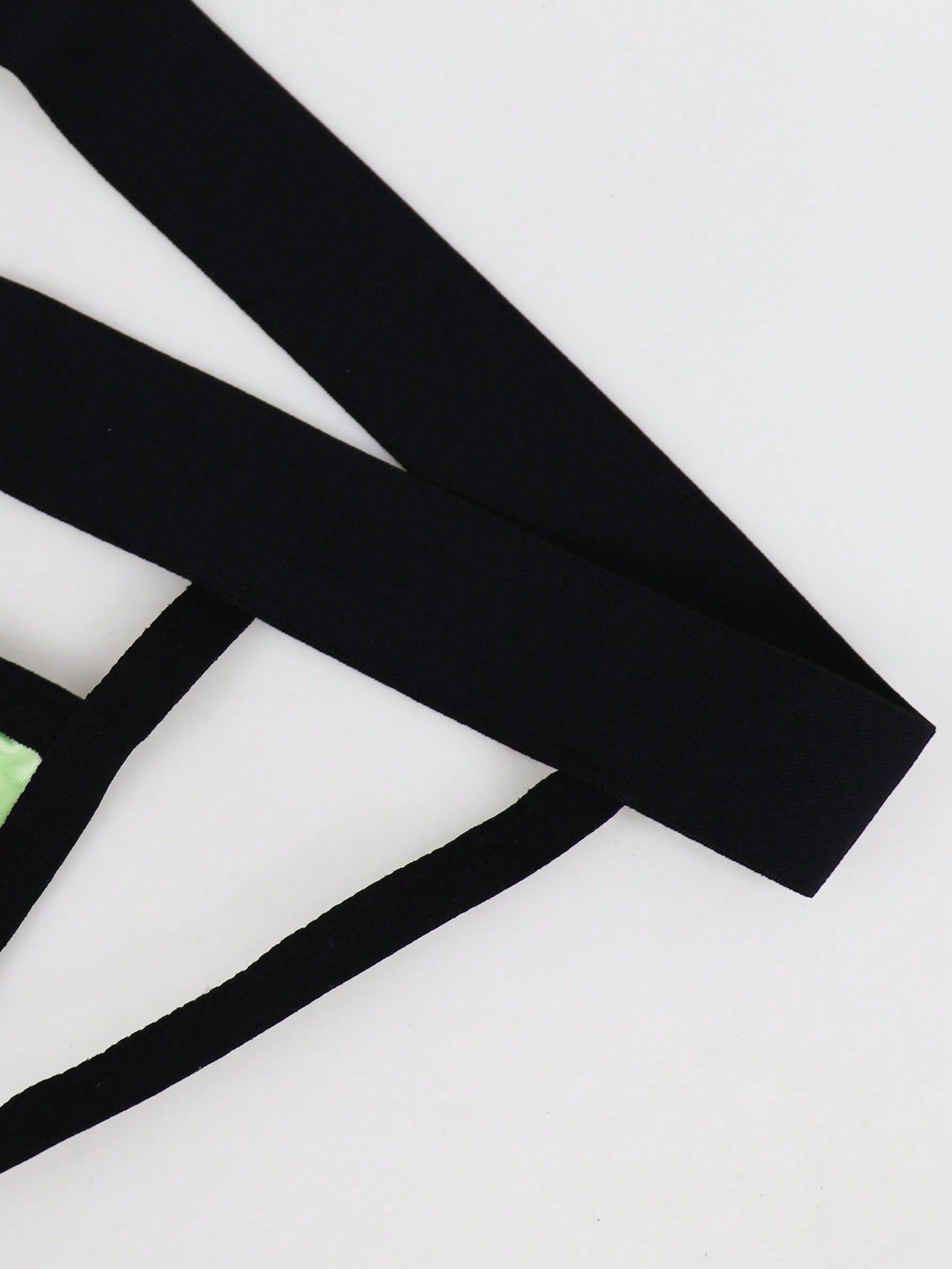1pc Men's Light Green Breathable Briefs