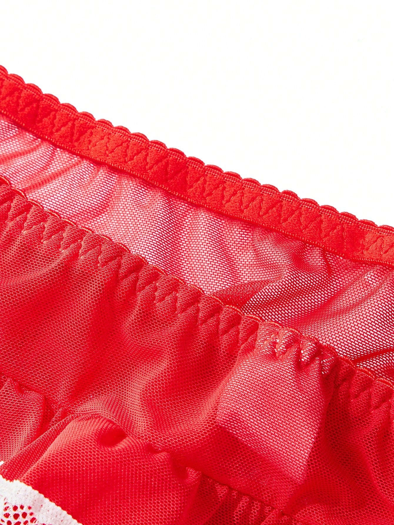 Multilayer Ruffle Lingerie For Men