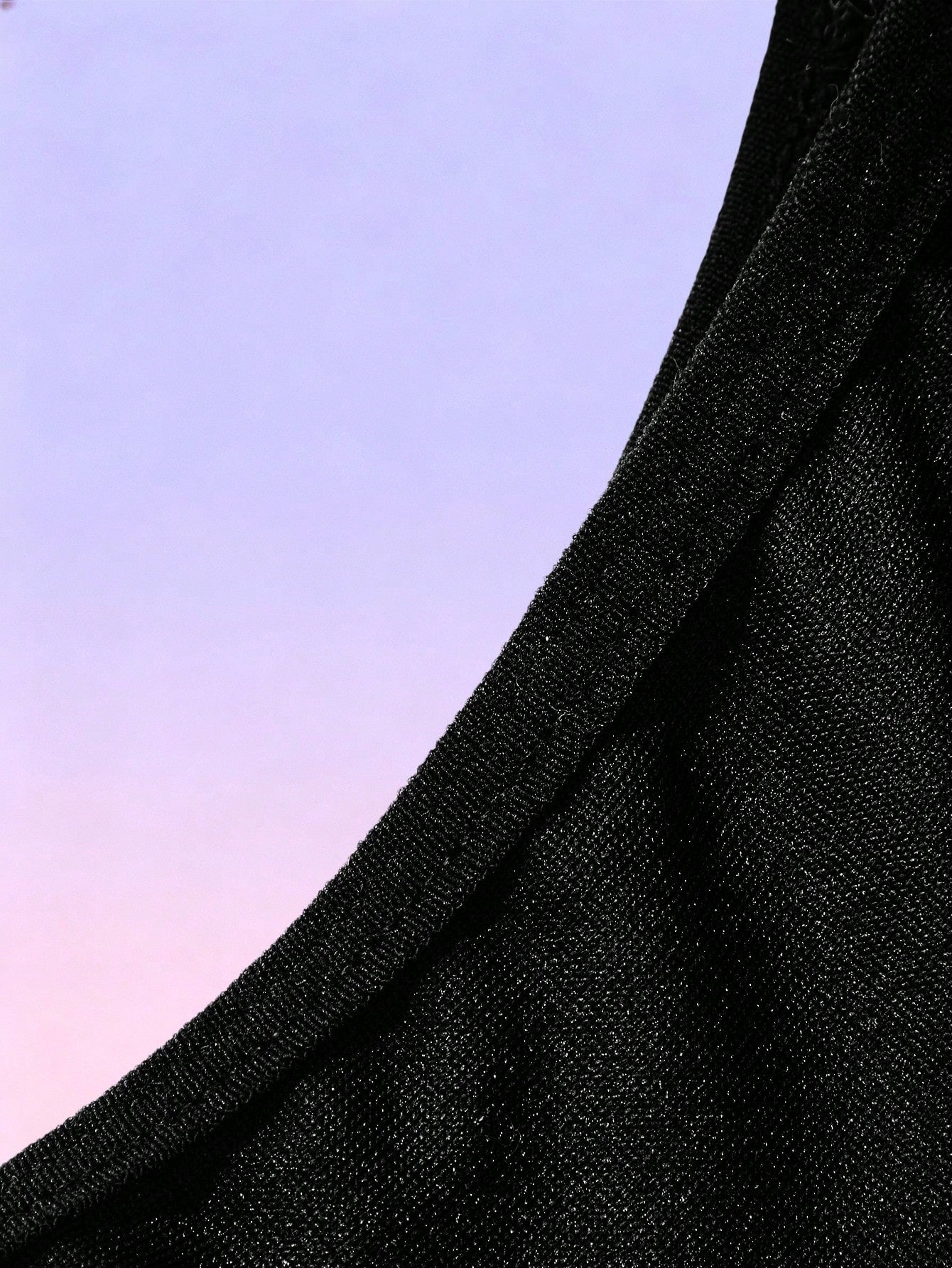 1pc Men’s Black Woven Fabric Short With Metal Bead Accent, Clean Structure, For Daily Wear