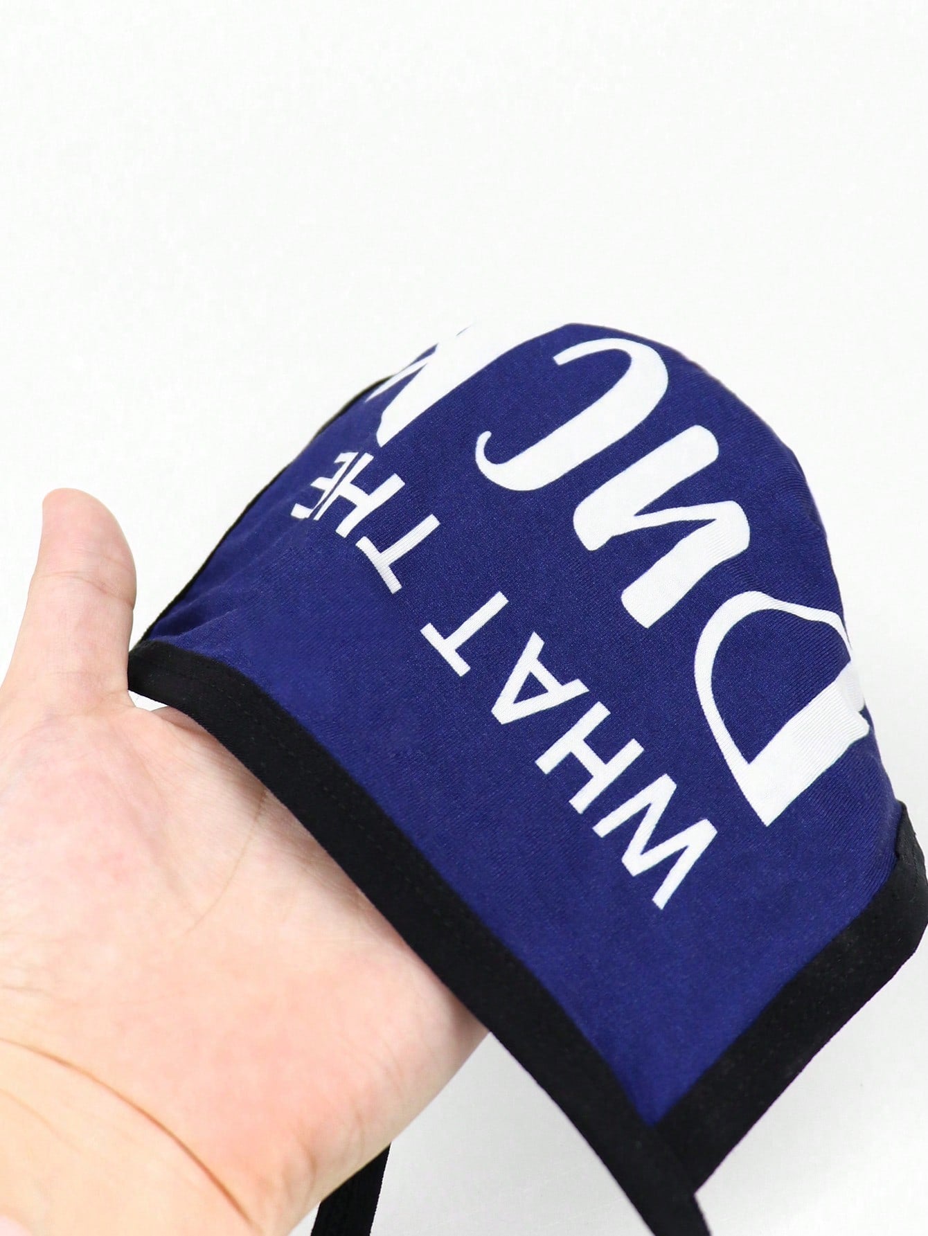 1pc Men’s Navy Blue Short, Soft Fabric Texture, Simple Structure, Everyday Wear