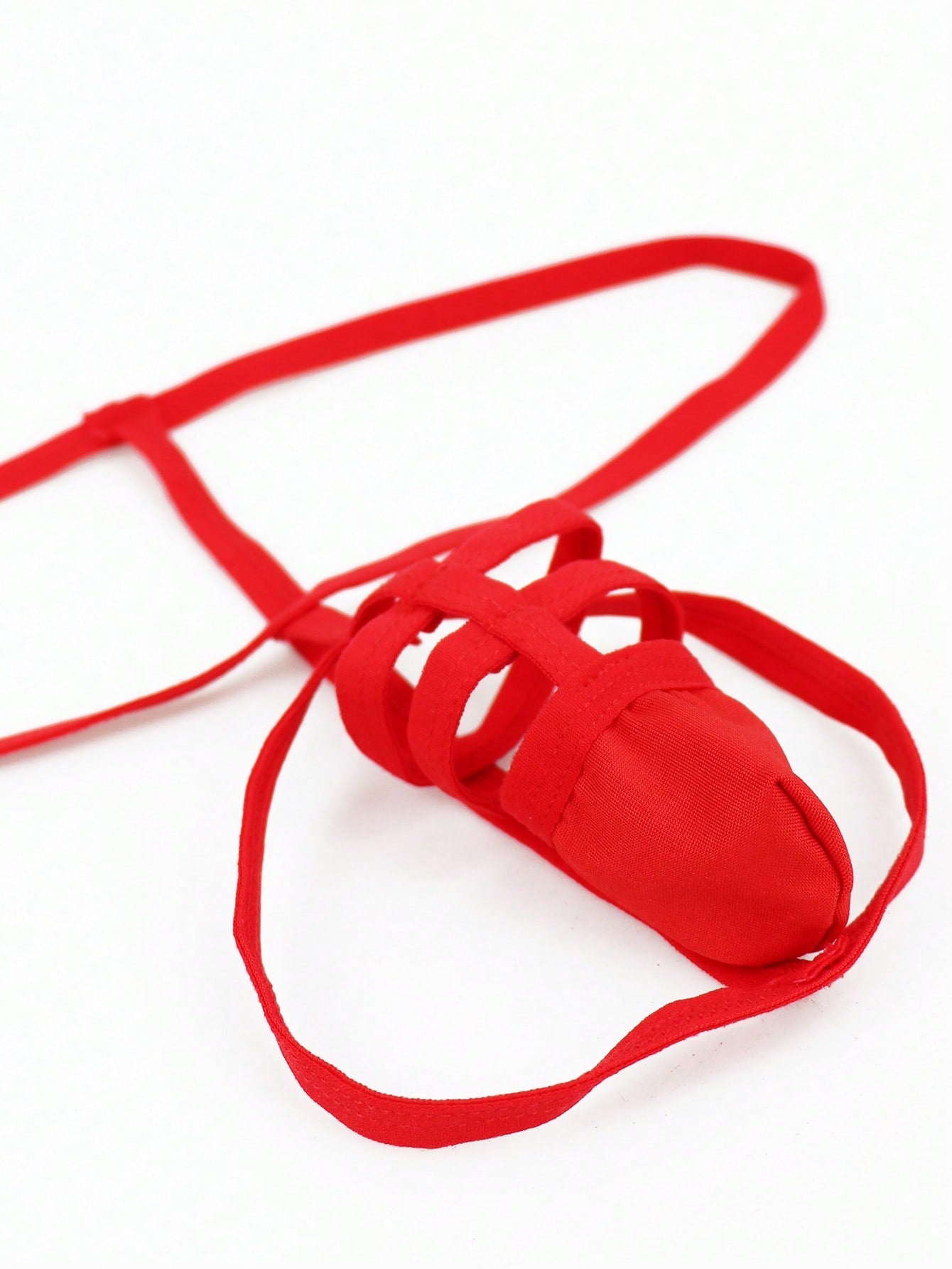 1pc Men's Red U Pouch Briefs