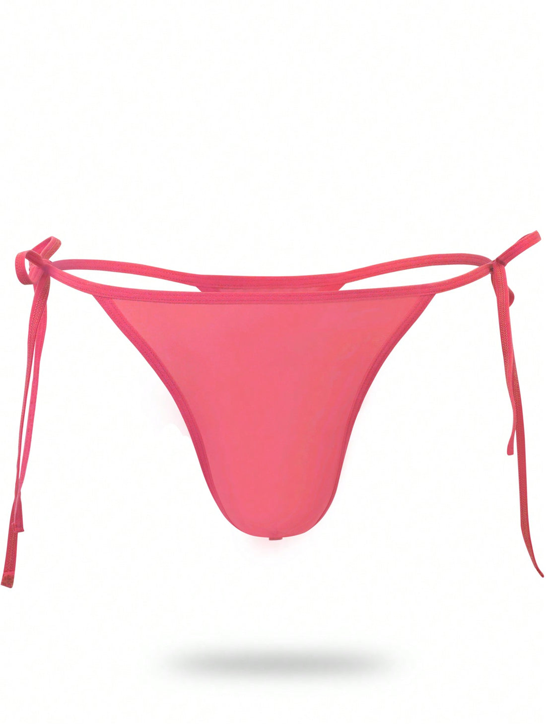 Men’s Plain Black Knitted Fabric Short With Knot Detail And Medium Stretch For Daily Use