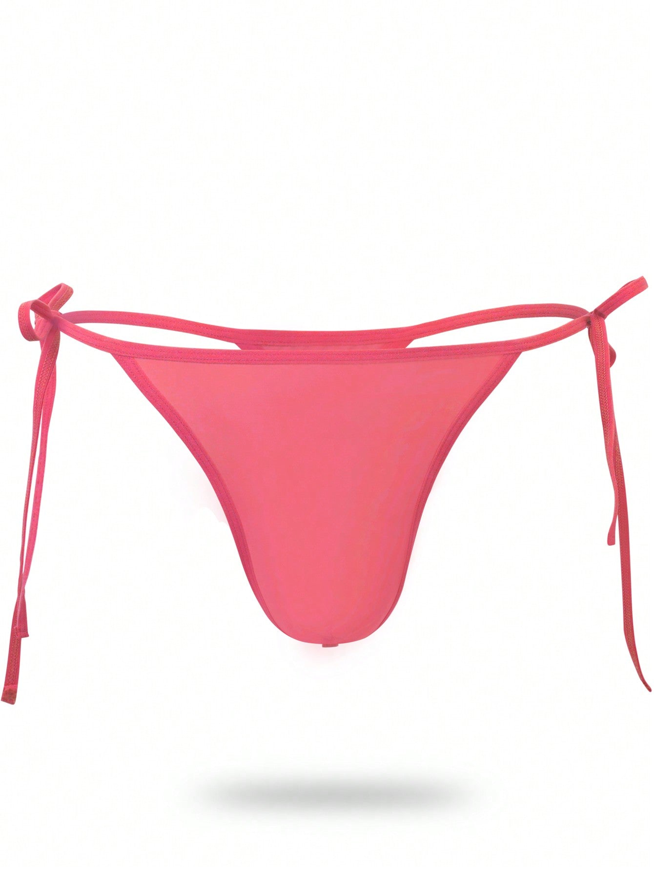 Men’s Plain Black Knitted Fabric Short With Knot Detail And Medium Stretch For Daily Use