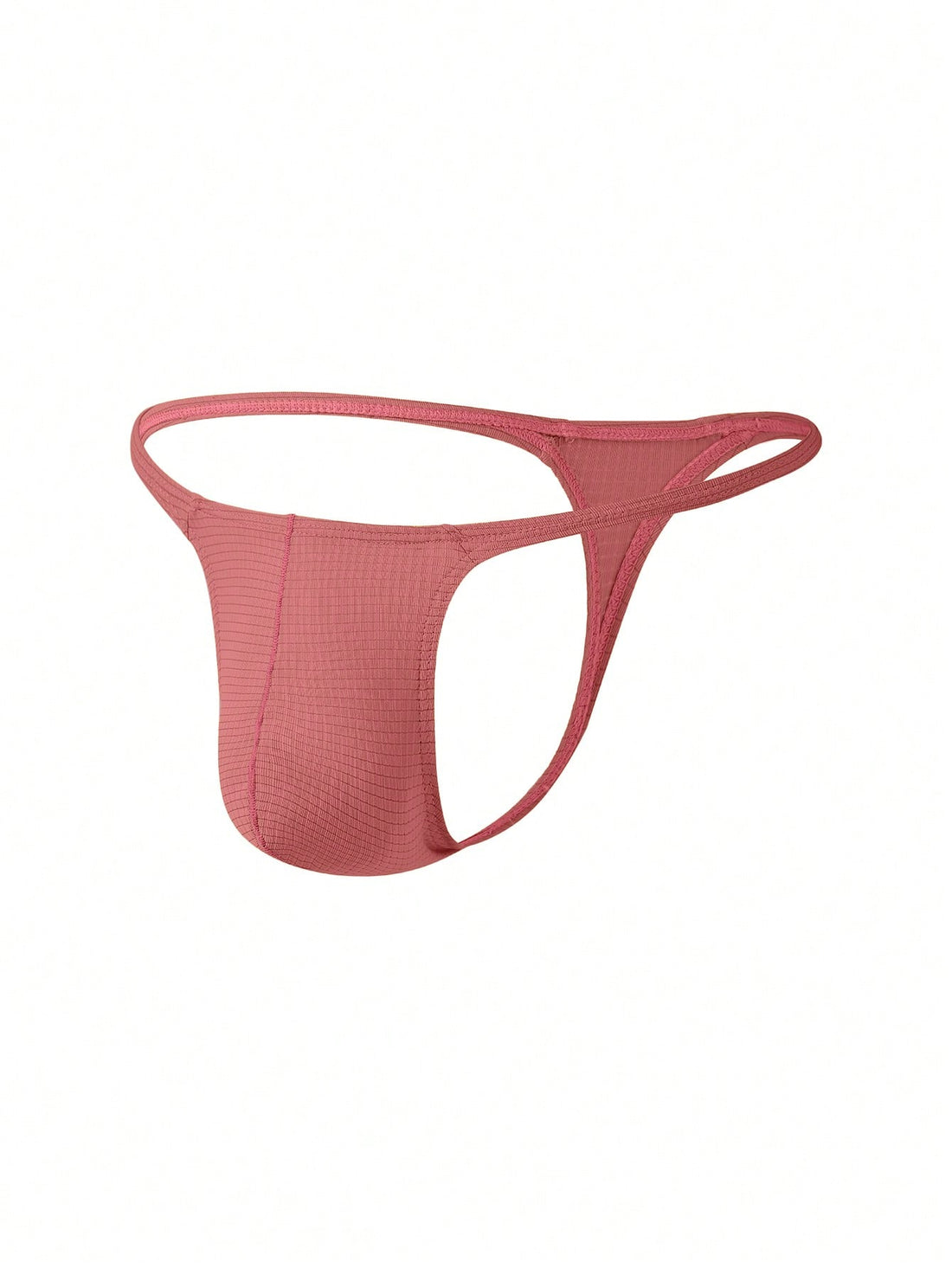 Men's Lace Mesh T Back Briefs With U Pouch Low Waist